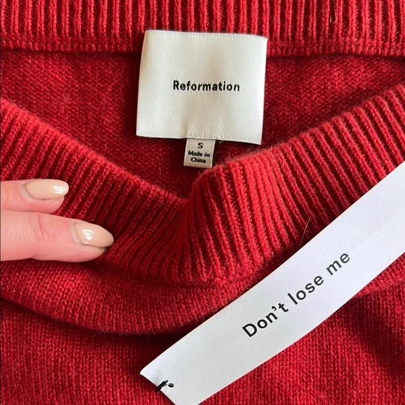 NWT Reformation London Cashmere Two Piece - Picture 6 of 6